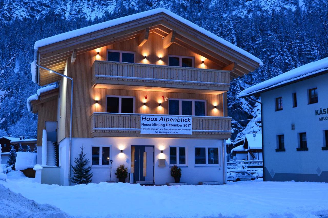 Pension Alpenblick Steeg Esterno foto