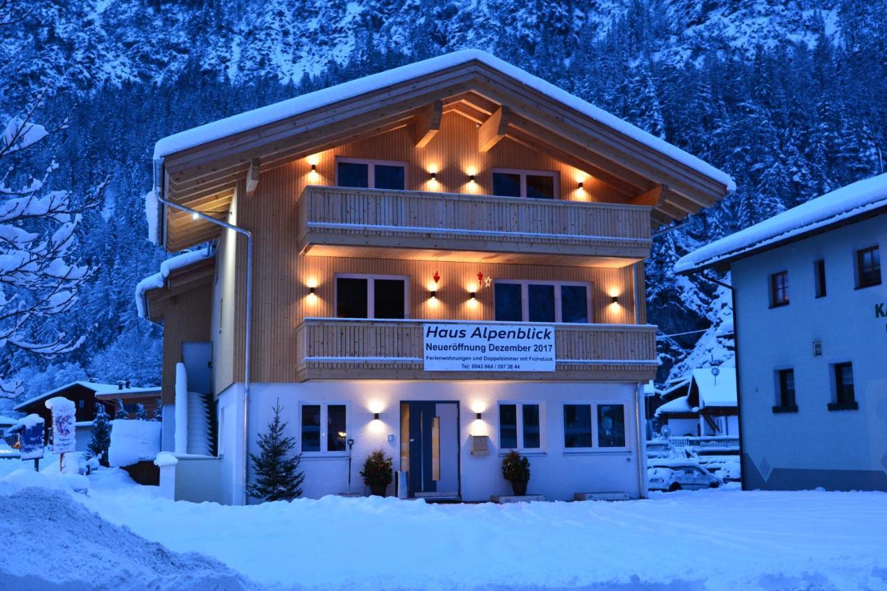 Pension Alpenblick Steeg Esterno foto